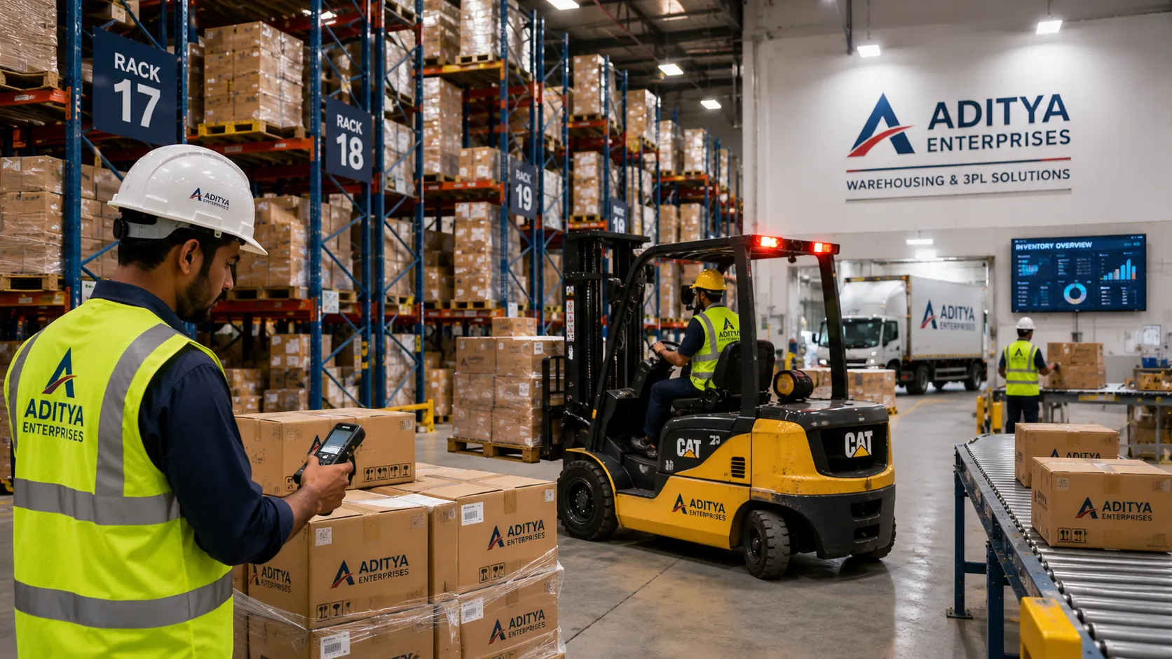 Warehousing & 3PL — Warehouse interior